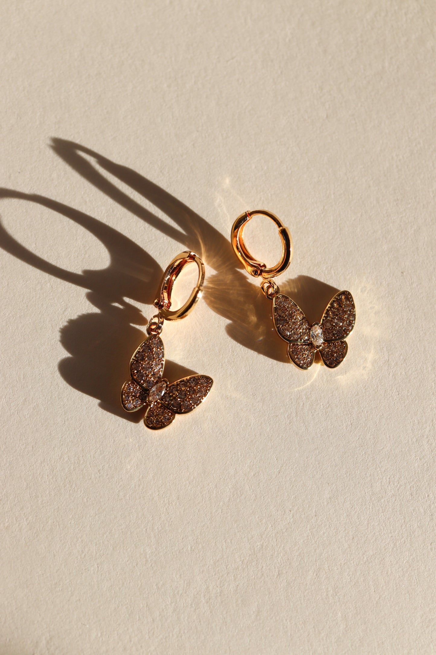 Boucles d'oreilles Mariposa
