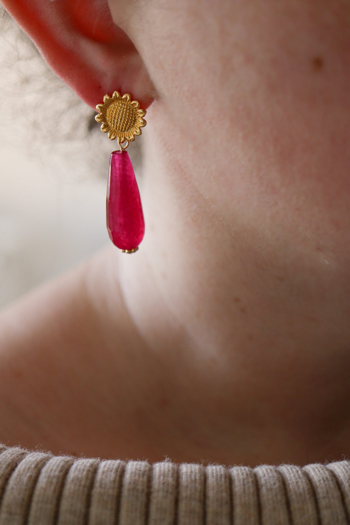 Boucles d'oreilles Rosa