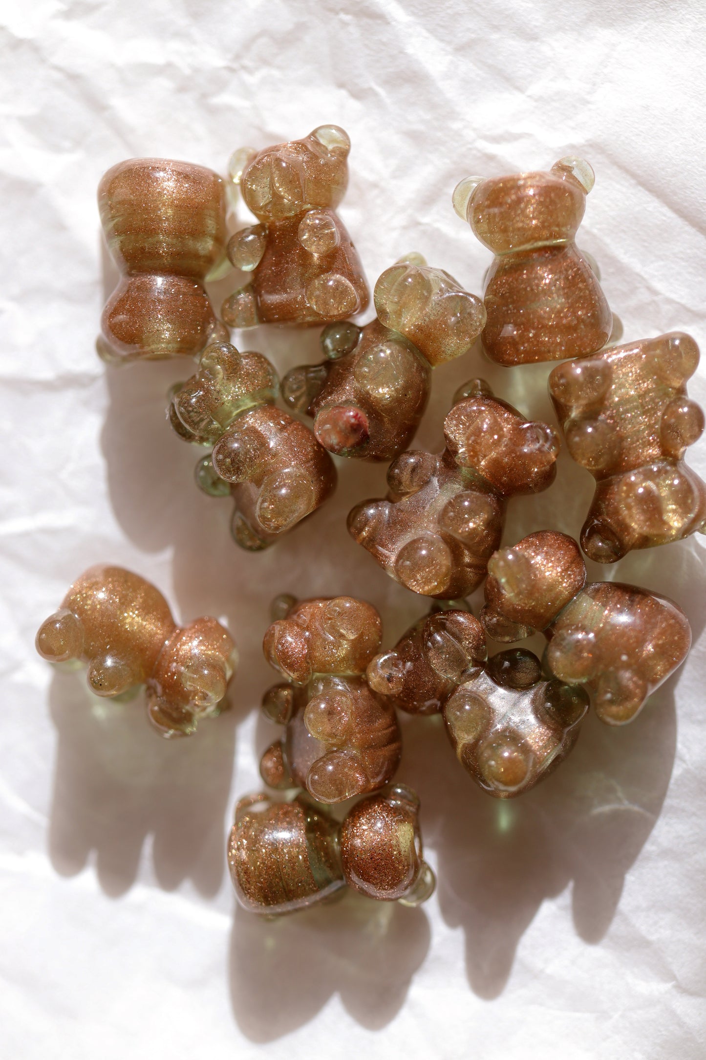 Gummy Bear Doré Pailleté