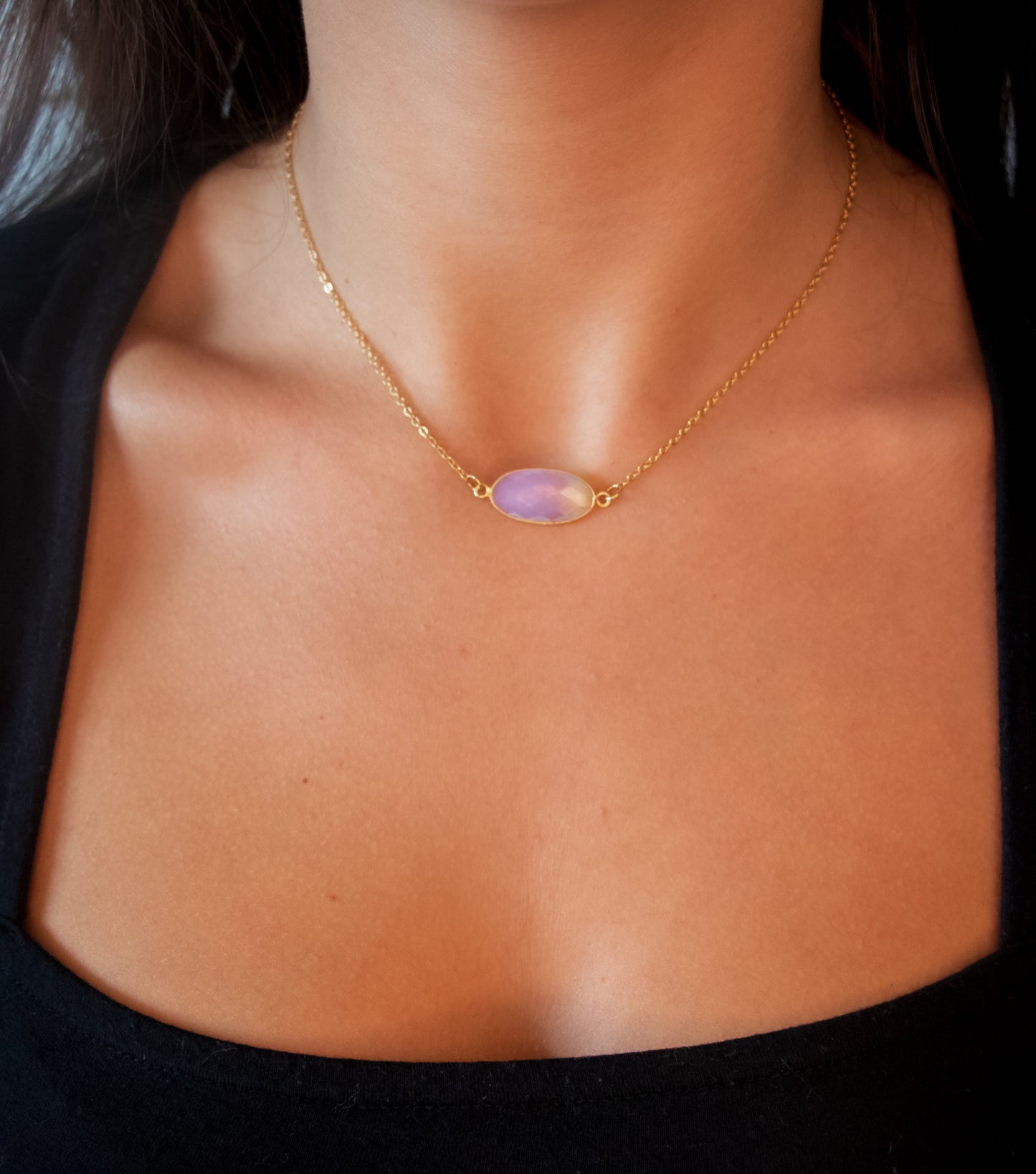 Collier Lilas